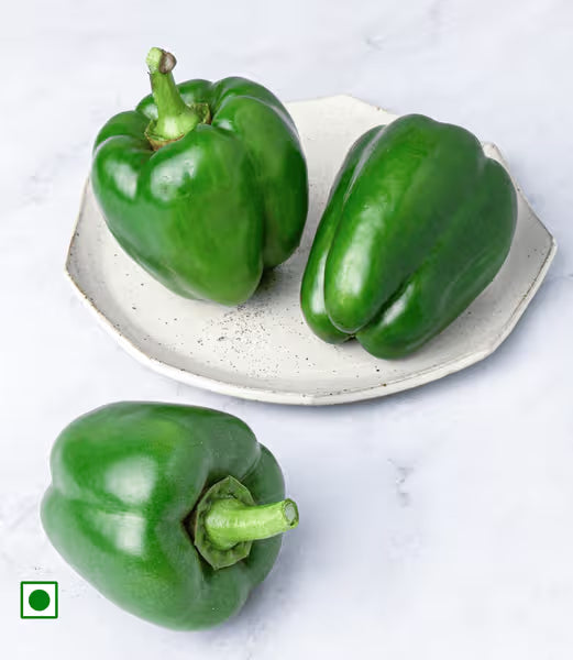 Green Capsicum (Shimla Mirch) (250-350) g